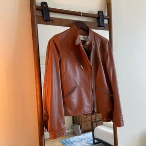 Coach leather jacket